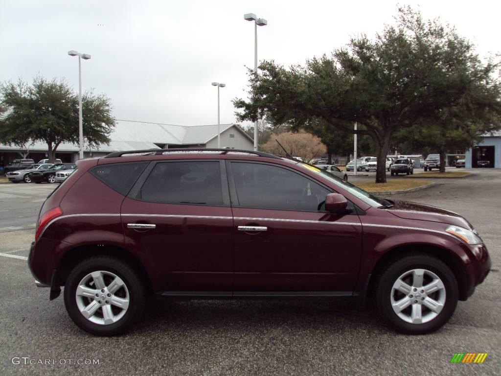 2006 Murano S - Merlot Pearl / Cafe Latte photo #10