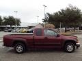 2008 Deep Ruby Metallic Chevrolet Colorado LT Extended Cab  photo #9