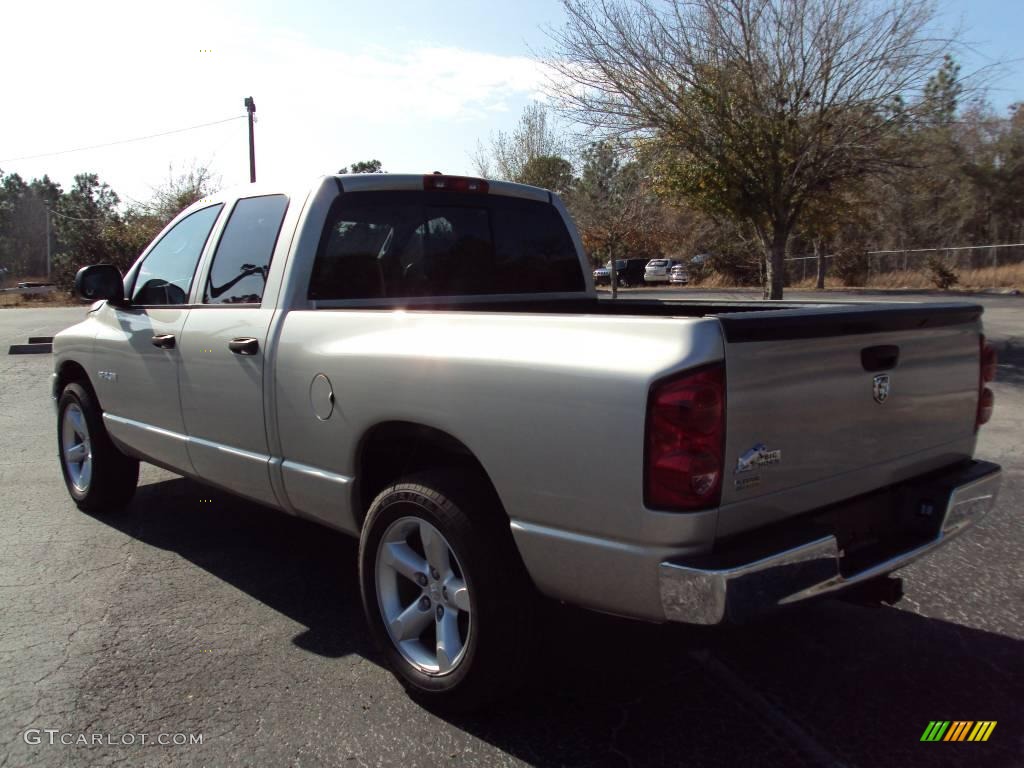 2008 Ram 1500 Big Horn Edition Quad Cab - Light Khaki Metallic / Khaki photo #3