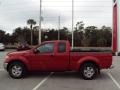 2008 Red Brawn Nissan Frontier SE V6 King Cab  photo #2