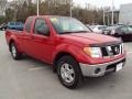 2008 Red Brawn Nissan Frontier SE V6 King Cab  photo #10