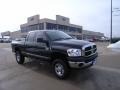 Brilliant Black Crystal Pearl 2008 Dodge Ram 2500 SXT Quad Cab 4x4