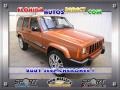 2001 Amber Fire Pearl Jeep Cherokee Sport  photo #1