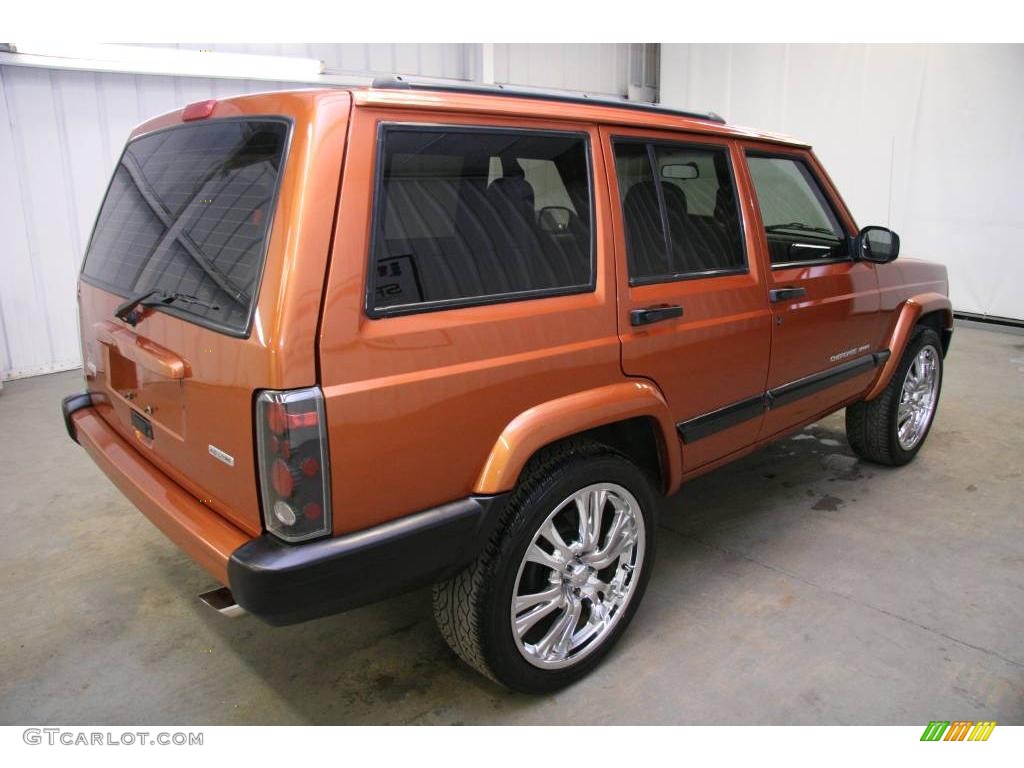 2001 Cherokee Sport - Amber Fire Pearl / Agate photo #5