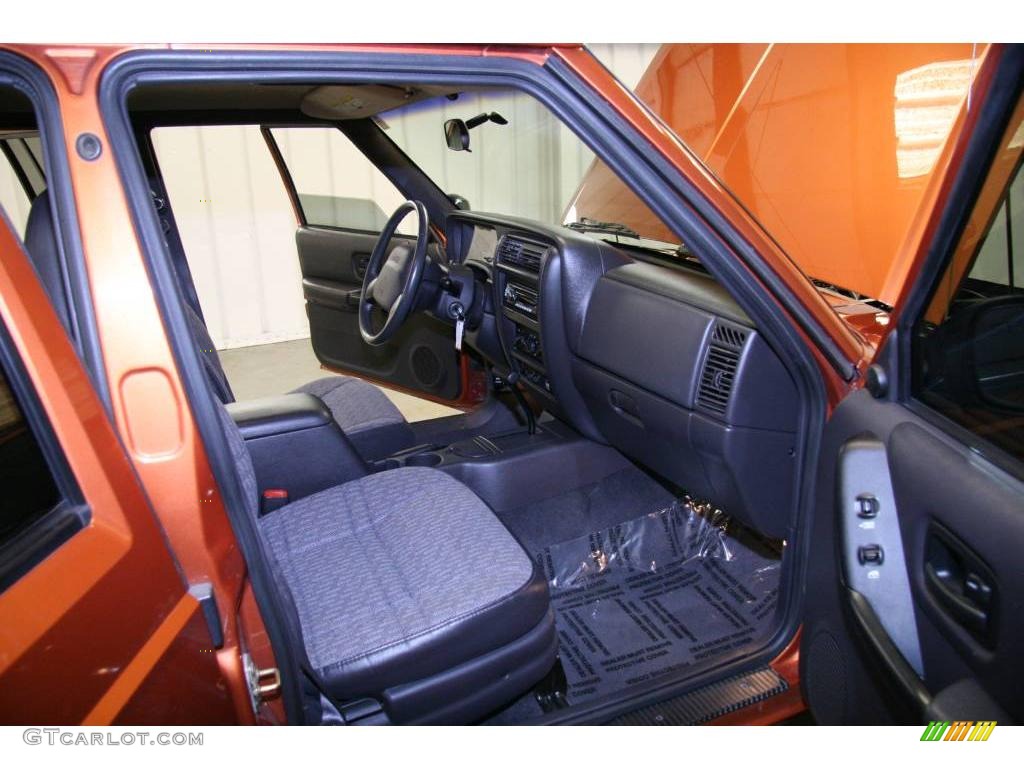 2001 Cherokee Sport - Amber Fire Pearl / Agate photo #9