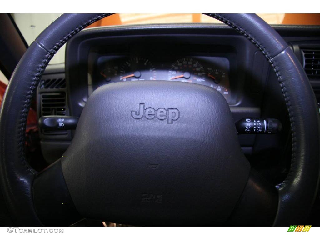 2001 Cherokee Sport - Amber Fire Pearl / Agate photo #36