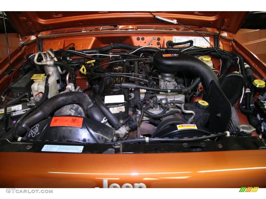 2001 Cherokee Sport - Amber Fire Pearl / Agate photo #42