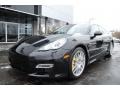 Basalt Black Metallic - Panamera Turbo Photo No. 1