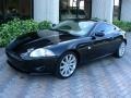 Ebony Black 2007 Jaguar XK XK8 Coupe