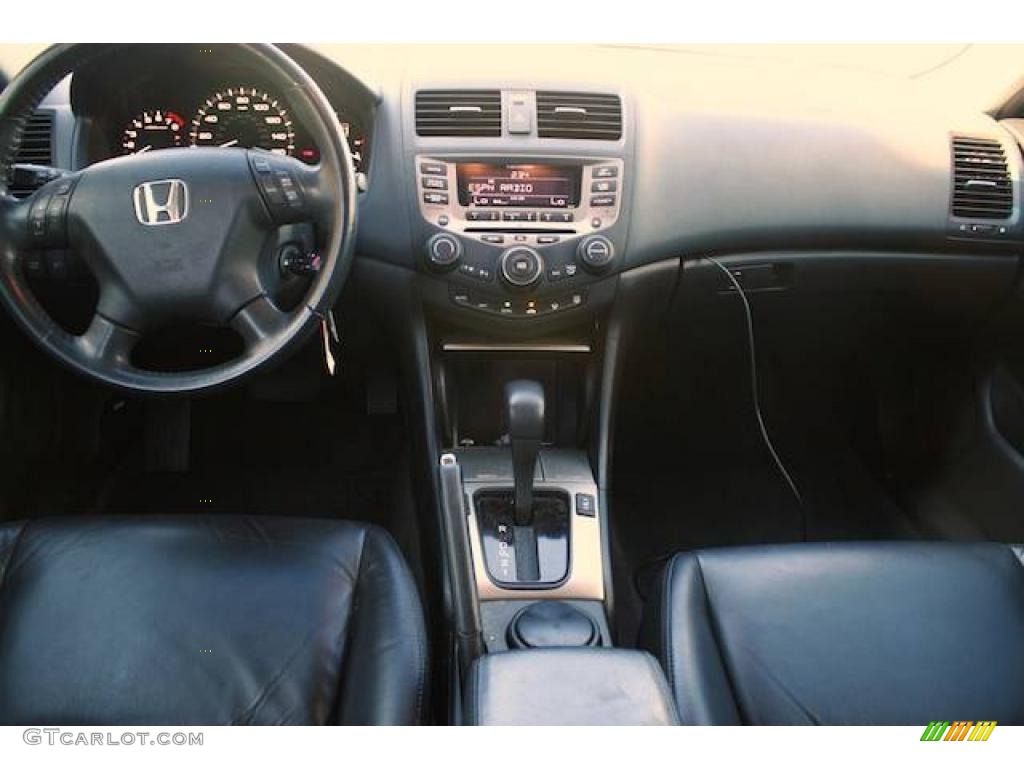 2006 Accord EX-L V6 Sedan - Sapphire Blue Pearl / Black photo #6