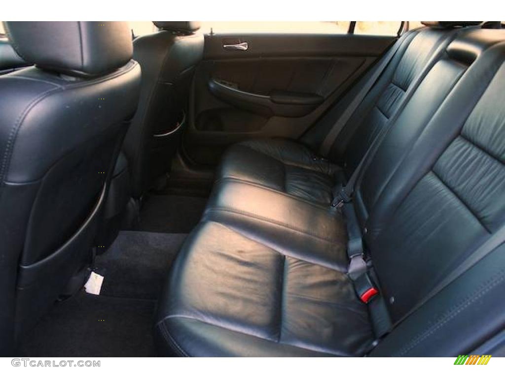 2006 Accord EX-L V6 Sedan - Sapphire Blue Pearl / Black photo #8