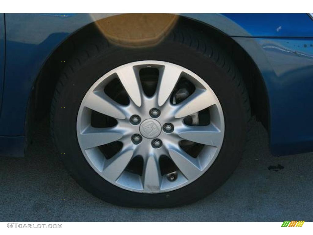 2006 Accord EX-L V6 Sedan - Sapphire Blue Pearl / Black photo #9