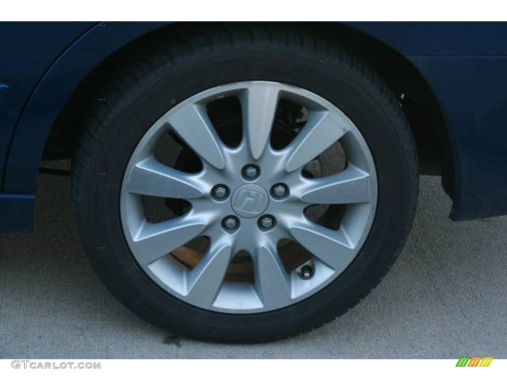 2006 Accord EX-L V6 Sedan - Sapphire Blue Pearl / Black photo #18