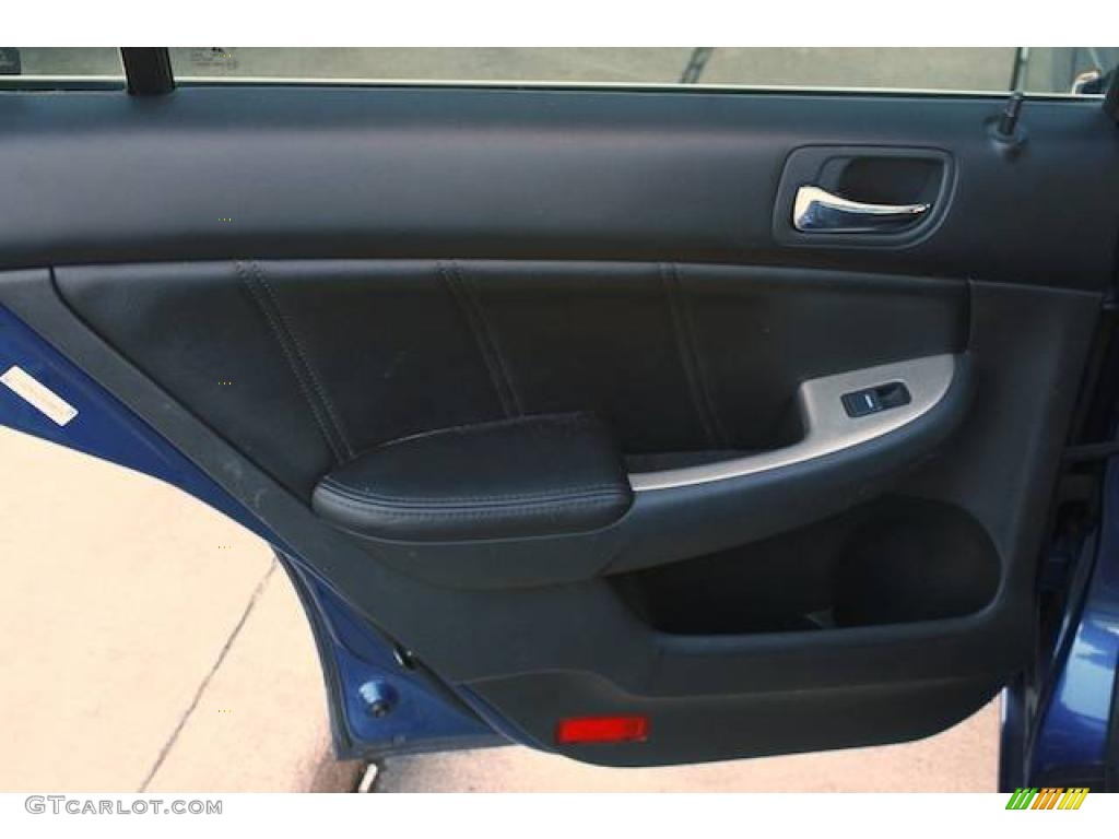 2006 Accord EX-L V6 Sedan - Sapphire Blue Pearl / Black photo #19