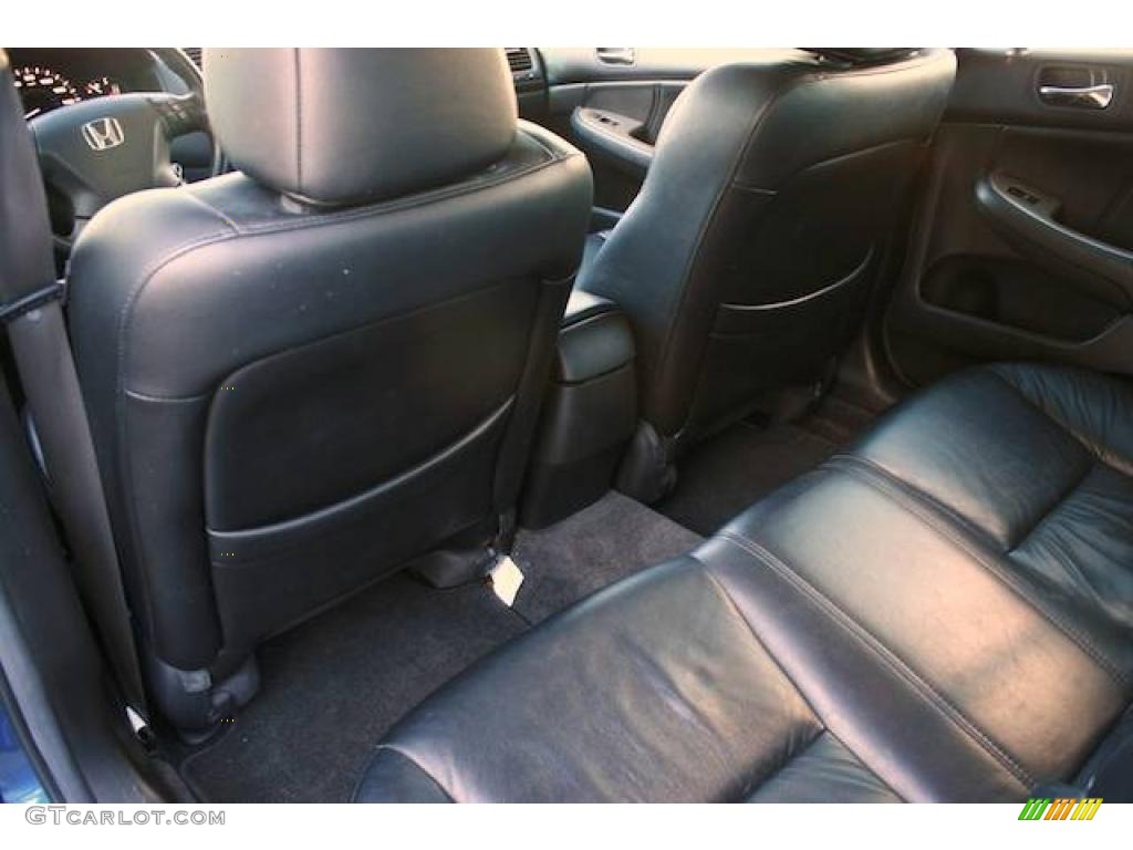 2006 Accord EX-L V6 Sedan - Sapphire Blue Pearl / Black photo #21