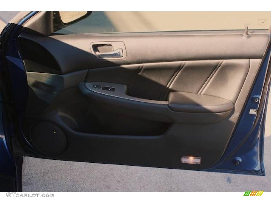 2006 Accord EX-L V6 Sedan - Sapphire Blue Pearl / Black photo #29
