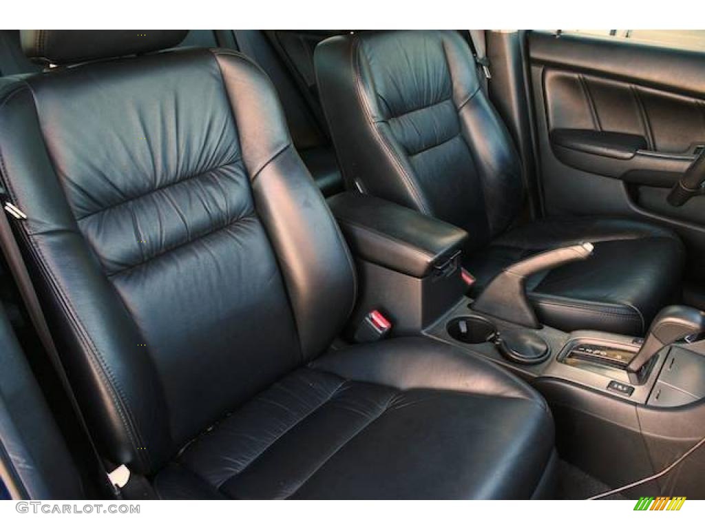 2006 Accord EX-L V6 Sedan - Sapphire Blue Pearl / Black photo #32