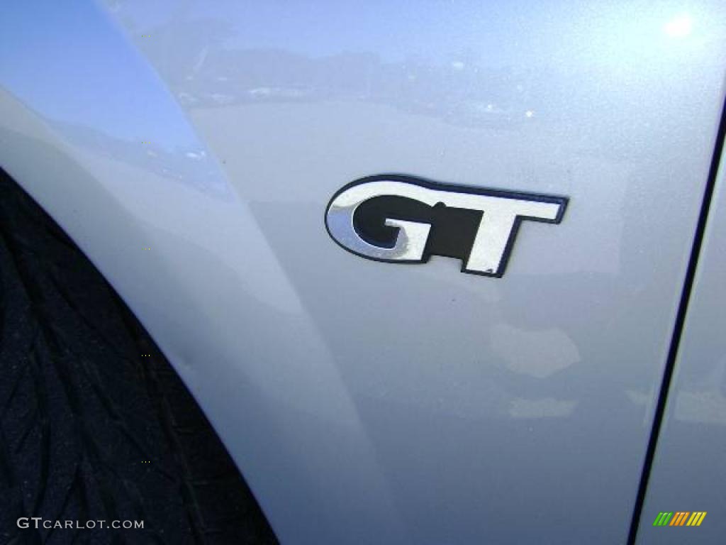 2001 Mustang GT Convertible - Silver Metallic / Medium Graphite photo #9