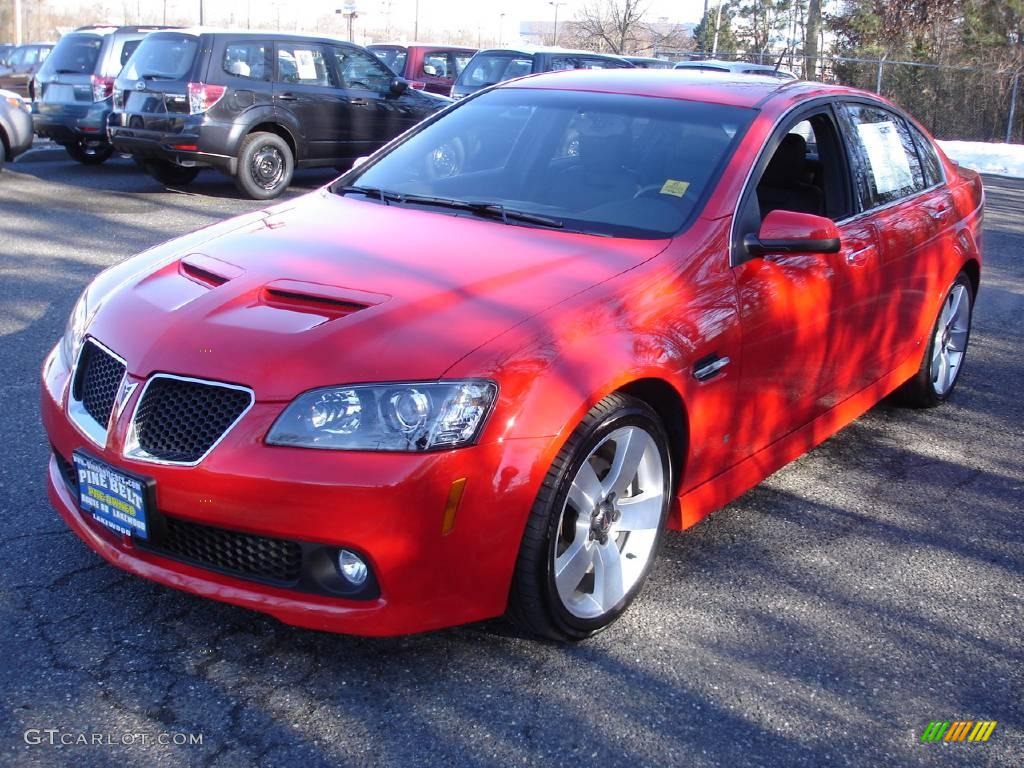 2009 G8 GT - Liquid Red / Onyx/Red photo #1