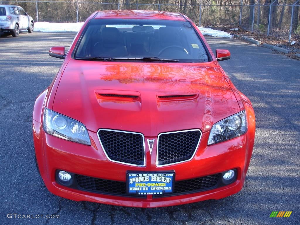 2009 G8 GT - Liquid Red / Onyx/Red photo #2