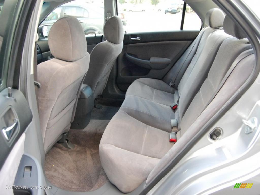 2006 Accord Value Package Sedan - Alabaster Silver Metallic / Gray photo #11
