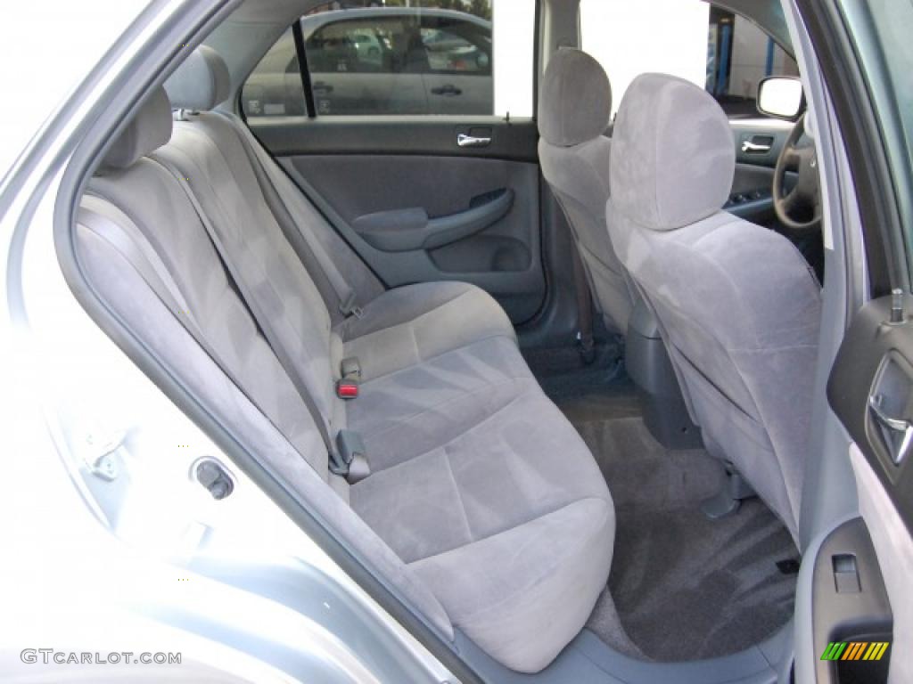 2006 Accord Value Package Sedan - Alabaster Silver Metallic / Gray photo #15