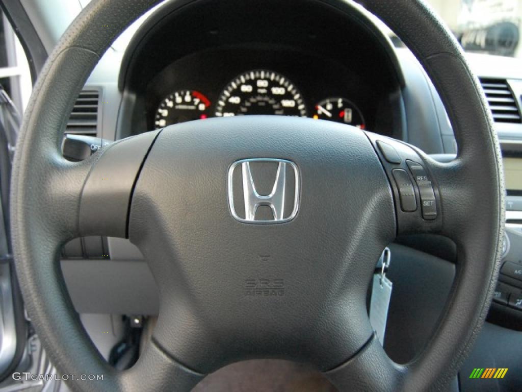 2006 Accord Value Package Sedan - Alabaster Silver Metallic / Gray photo #20