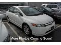 2007 Taffeta White Honda Civic LX Sedan  photo #1