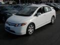 2007 Taffeta White Honda Civic LX Sedan  photo #8