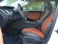 2010 Ford Taurus Charcoal Black/Umber Brown Interior Front Seat Photo