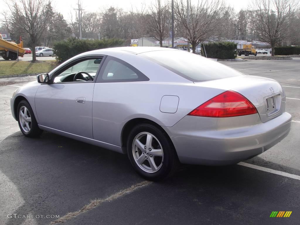 2003 Accord EX Coupe - Satin Silver Metallic / Black photo #4