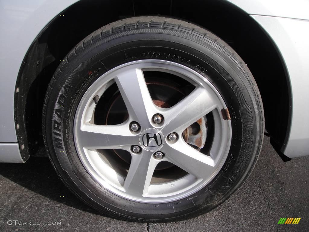 2003 Accord EX Coupe - Satin Silver Metallic / Black photo #9