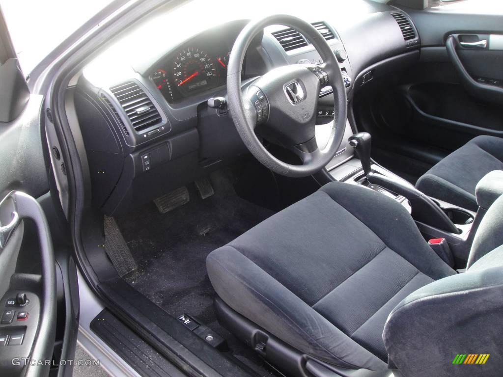 2003 Accord EX Coupe - Satin Silver Metallic / Black photo #12