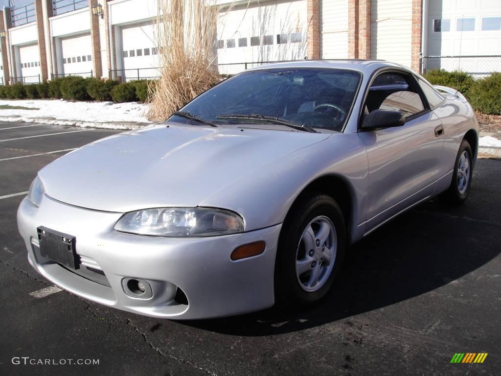 1999 Eclipse RS Coupe - Minden Silver Pearl / Gray photo #1