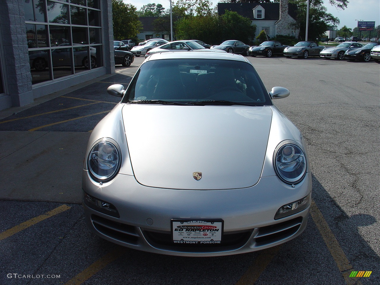 2007 911 Carrera Coupe - Arctic Silver Metallic / Black Full Leather photo #2