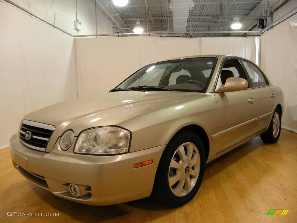 2006 Optima LX V6 - Cream Gold / Beige photo #1