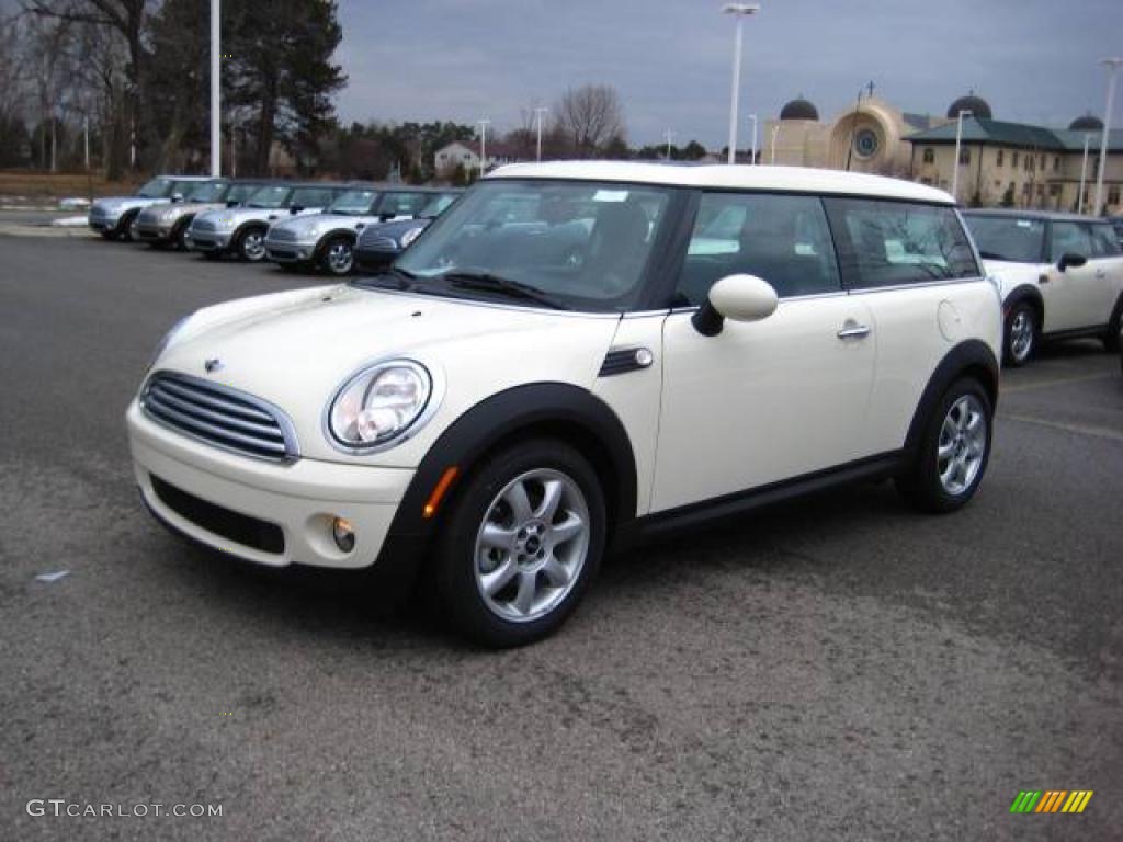 2010 Cooper Clubman - Pepper White / Grey/Carbon Black photo #1