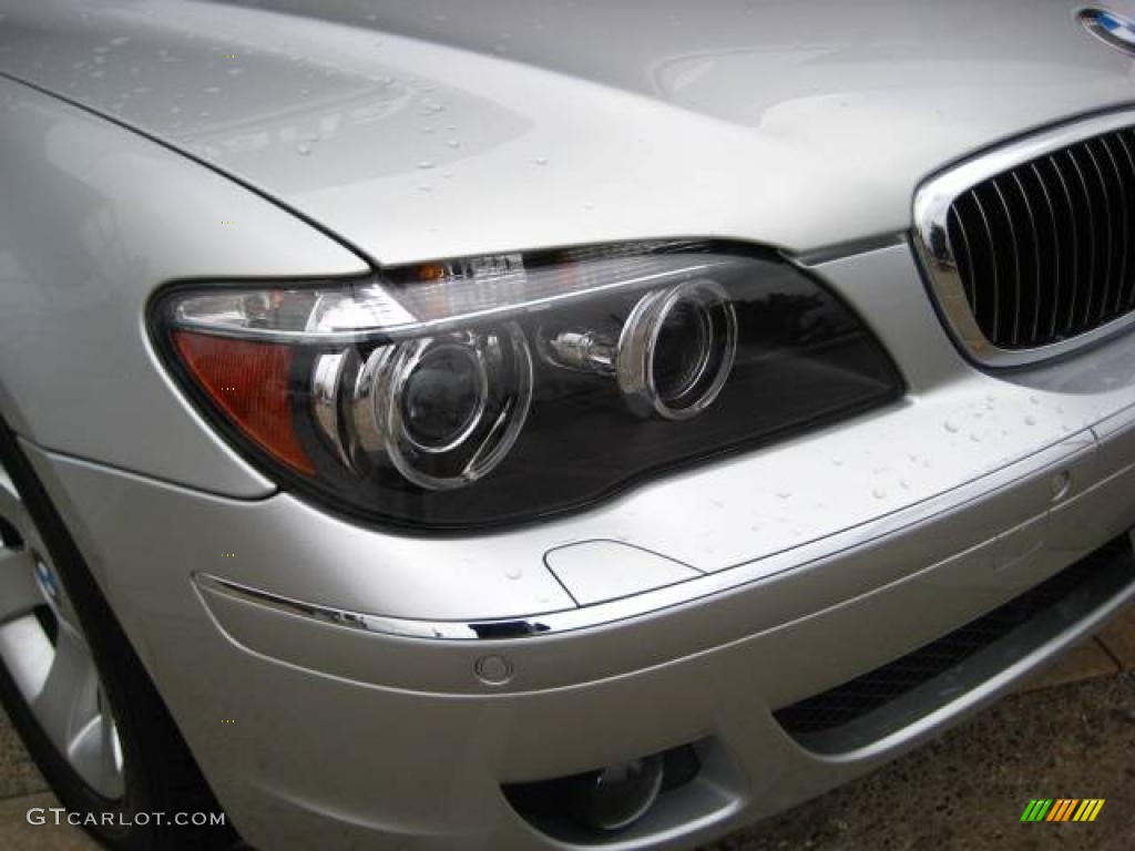 2007 7 Series 750i Sedan - Titanium Silver Metallic / Black photo #11