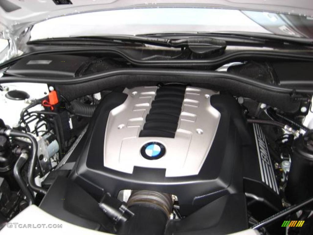 2007 7 Series 750i Sedan - Titanium Silver Metallic / Black photo #12