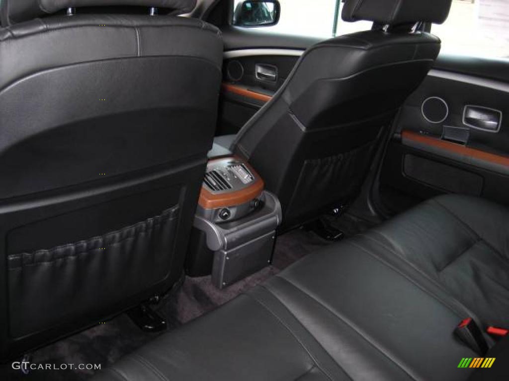 2007 7 Series 750i Sedan - Titanium Silver Metallic / Black photo #15