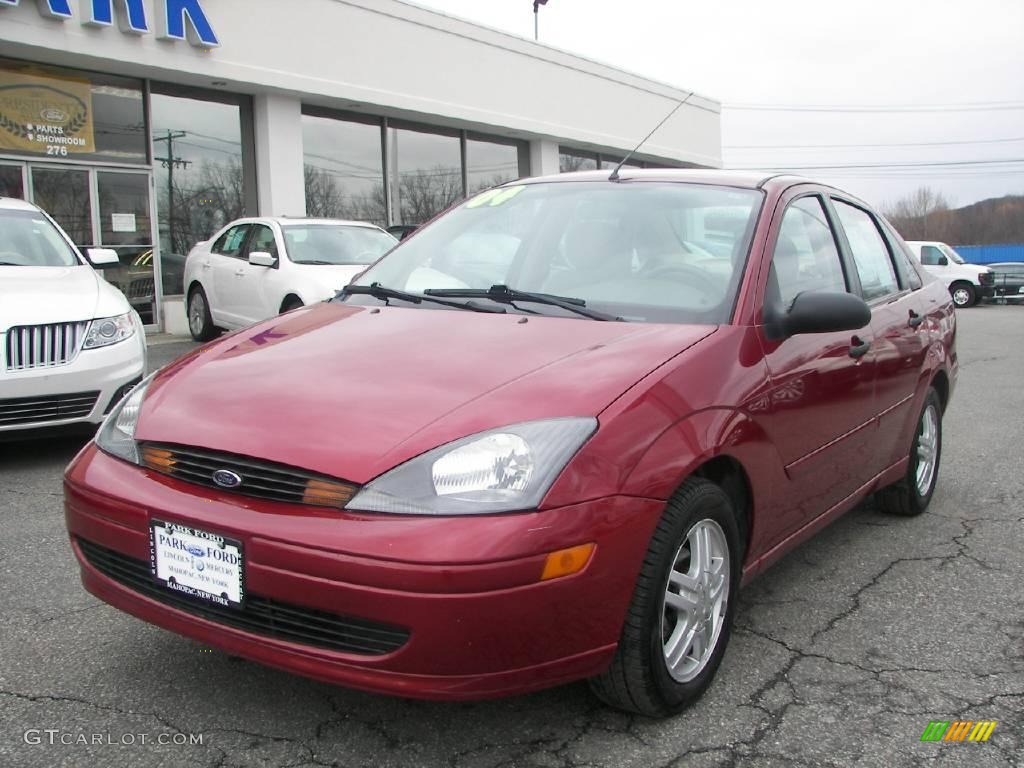 Sangria Red Metallic Ford Focus