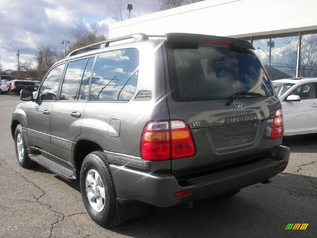 1999 Land Cruiser  - River Rock Green Metallic Mica / Ivory photo #4