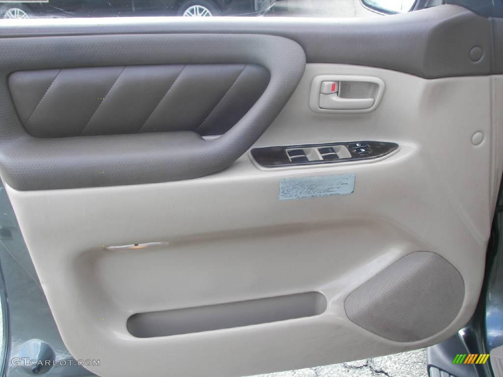 1999 Land Cruiser  - River Rock Green Metallic Mica / Ivory photo #5