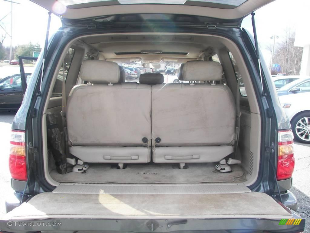 1999 Land Cruiser  - River Rock Green Metallic Mica / Ivory photo #9
