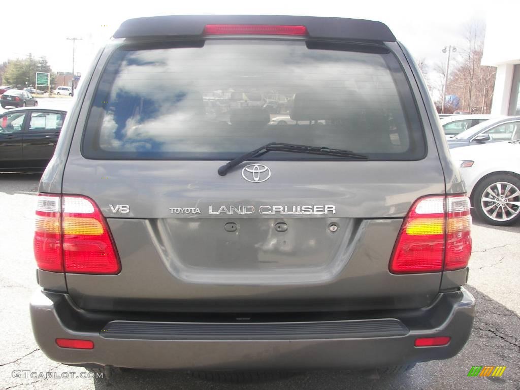 1999 Land Cruiser  - River Rock Green Metallic Mica / Ivory photo #24