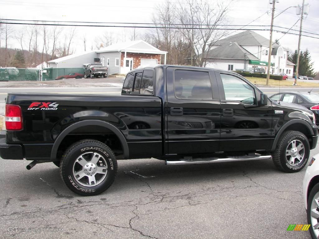 2006 F150 FX4 SuperCrew 4x4 - Black / Black photo #19