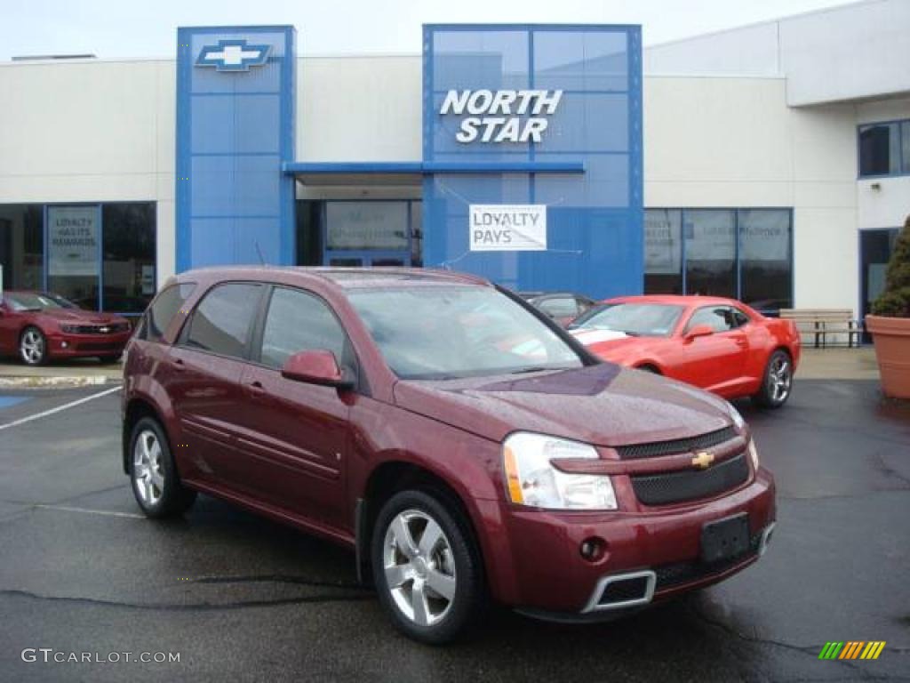 Deep Ruby Red Metallic Chevrolet Equinox