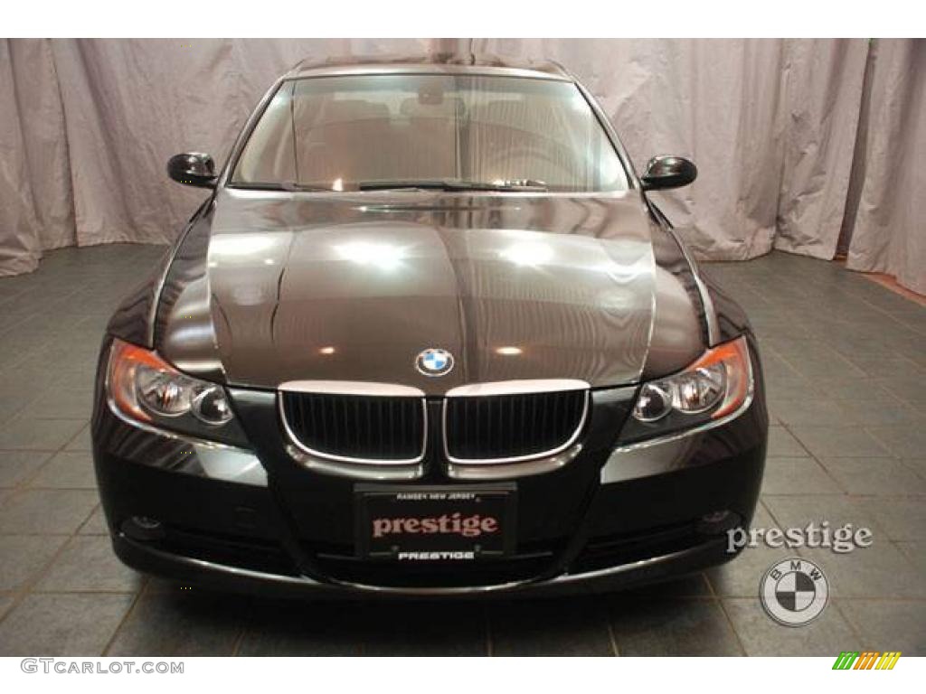 2007 3 Series 328i Sedan - Jet Black / Black photo #6