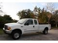 1999 Oxford White Ford F250 Super Duty XLT Extended Cab 4x4  photo #3