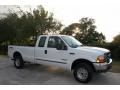 1999 Oxford White Ford F250 Super Duty XLT Extended Cab 4x4  photo #13